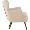 Venture Design Fotelis, Lincoln viengulė sofa, 77x85x76 cm, Bežis