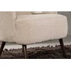 Venture Design Fotelis, Lincoln viengulė sofa, 77x85x76 cm, Bežis