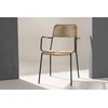 Venture Design Fotelis Lindos 44x40 cm Ruda poliesterio virvė