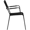 Venture Design Fotelis, Lindos, 66x55x85 cm, Juodas