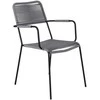 Venture Design Fotelis, Lindos, 66x55x85 cm, Pilka