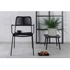 Venture Design Fotelis, Lindos, 66x55x85 cm, Juodas
