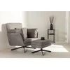 Venture Design Fotelis, Madrid vieno sėdynės sofa, 85x92.5x96 cm, pilka