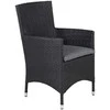 Venture Design Fotelis, Malin 2 vnt., 65x58x92 cm, Juoda