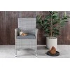 Venture Design Fotelis, Malin 2 vnt., 65x58x92 cm, Pilka