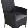 Venture Design Fotelis, Malin 2 vnt., 65x58x92 cm, Juoda