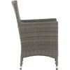 Venture Design Fotelis, Malin 2 vnt., 65x58x92 cm, Pilka