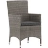 Venture Design Fotelis, Malin 2 vnt., 65x58x92 cm, Pilka