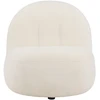 Venture Design Fotelis Omaha 87x61x65 cm baltos spalvos audinys
