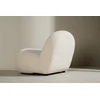 Venture Design Fotelis Omaha 87x61x65 cm baltos spalvos audinys