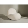 Venture Design Fotelis Omaha 87x61x65 cm baltos spalvos audinys