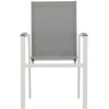 Venture Design Fotelis, Parma 2 vnt., 60x57x90 cm, Balta/Pilka