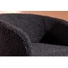 Sofa Venture Design Fotelis, Pusiau pūkinamas, 64x66x70.5 cm, Juodas