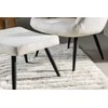Sofa Venture Design Fotelis su Pogrupiu, Como Serija, 78x95x72 cm, Balta