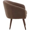 Venture Design Fotelis, Vanda Vienvietis Sofa, 63x75x68 cm, Ruda