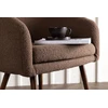 Venture Design Fotelis, Vanda Vienvietis Sofa, 63x75x68 cm, Ruda