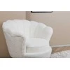 Venture Design Fotelis, viengulė sofa Calais, 77x76x83 cm, Balta