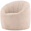 Venture Design Fotelis, Warren vieno sėdynės sofa, 80x72x77 cm, Bėžinės spalva