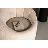 Venture Design Fotelis, Warren vieno sėdynės sofa, 80x72x77 cm, kreminė spalva