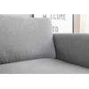 Sofa Venture Design Fotelis, Zoom, 84x80x95 cm, Pilka