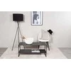 Venture Design Galiausias stalas, Plienas, 43x102 cm, Juodas