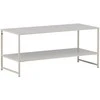 Venture Design Galiausias stalas, Plienas, 102x43 cm, kreminė