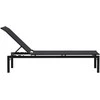 Venture Design Gultas Massimo 60x118x34 cm Juodas Plienas