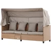 Venture Design Gultas Nopy 195x56x30 cm Smėlio spalvos Pintas