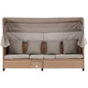 Venture Design Gultas Nopy 195x56x30 cm Smėlio spalvos Pintas