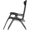 Venture Design Gultas saulės vonioms Vulcano 44x50 cm Juodas plienas