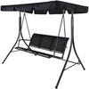Venture Design Hamacas, Musse 3-asmenis Monteral, 130x163x204 cm, Juoda