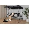 Venture Design Hamacas, Musse 3-asmenis Monteral, 130x163x204 cm, Juoda