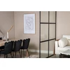 Venture Design Industrinis sieninis dekoras, Leif, 150x210 cm, Juodas