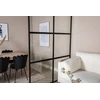 Venture Design Industrinis sieninis dekoras, Leif, 150x210 cm, Juodas