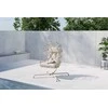 Venture Design Kabantis krėslas Trezza 51x51x60 cm smėlio spalvos plienas