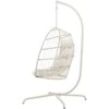Venture Design Kabantis krėslas Trezza 51x51x60 cm smėlio spalvos plienas