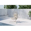 Venture Design Kabantis krėslas Trezza 51x51x60 cm smėlio spalvos plienas