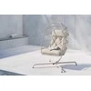 Venture Design Kabantis krėslas Trezza 51x51x60 cm smėlio spalvos plienas