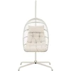 Venture Design Kabantis krėslas Trezza 51x51x60 cm smėlio spalvos plienas