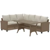 Venture Design Kampinė sofa Brentwood smėlio spalvos