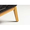 Venture Design Kampinė sofa Chania juoda akacija