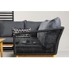 Venture Design Kampinė sofa Chania juoda akacija