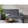 Venture Design Kampinė sofa Mecka 180x85x70 cm Tamsiai pilka audinys