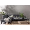 Venture Design Kampinė sofa Mecka 180x85x70 cm Tamsiai pilka audinys