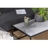 Venture Design Kampinė sofa Mecka 180x85x70 cm Tamsiai pilka audinys