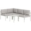 Venture Design Kampinė sofa, ruda, smėlio