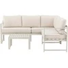 Venture Design Kampinė sofa Salvador rusvai gelsvas