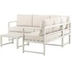 Venture Design Kampinė sofa Salvador rusvai gelsvas