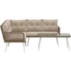Venture Design Kampinė sofa, smėlio spalvos, vytelė