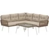 Venture Design Kampinė sofa, smėlio spalvos, vytelė